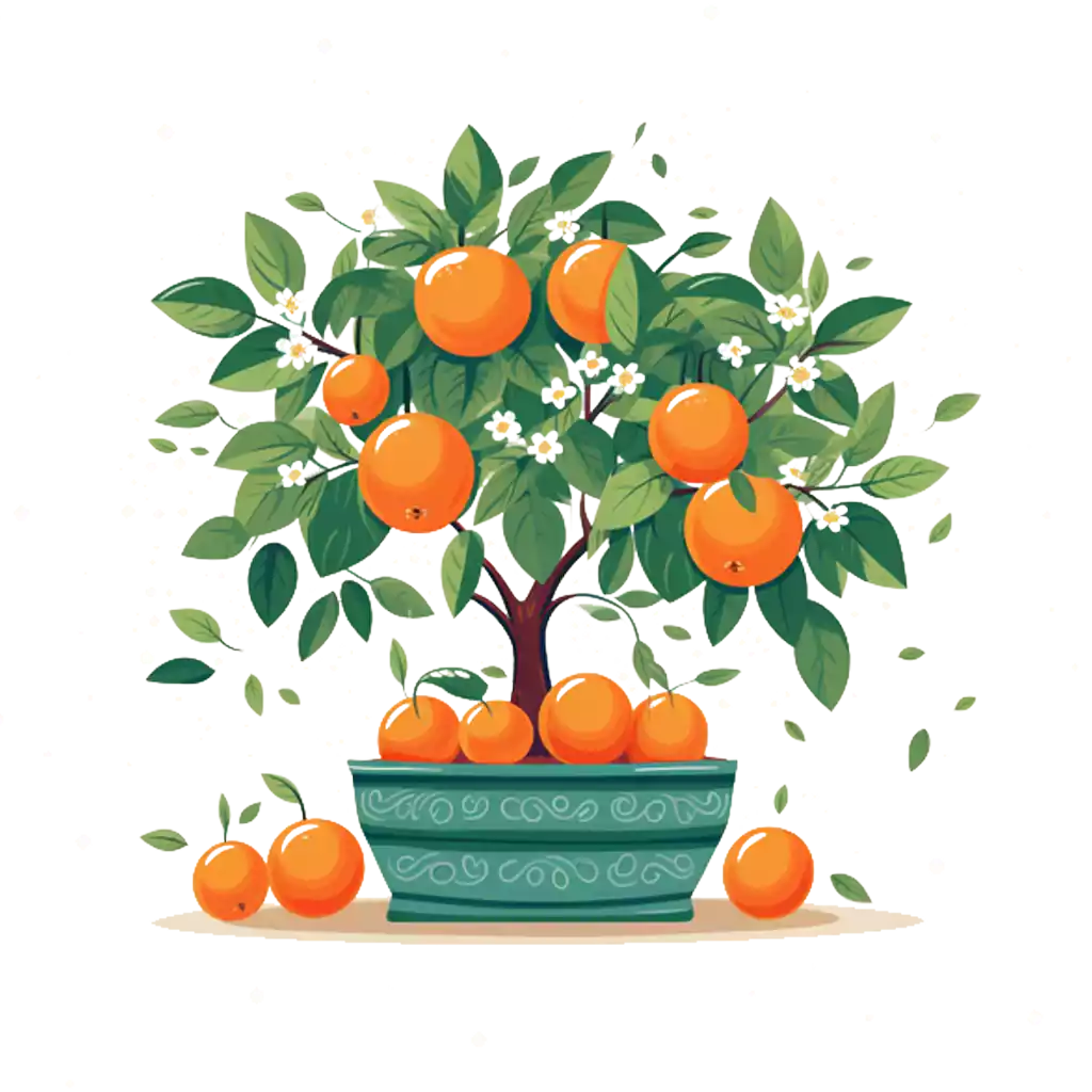%name orange tree | Orange png download