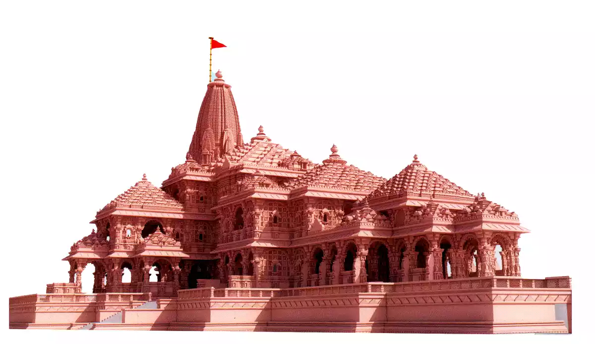 Ram Mandir Ayodhya | New Temple Ayodhya Png Download